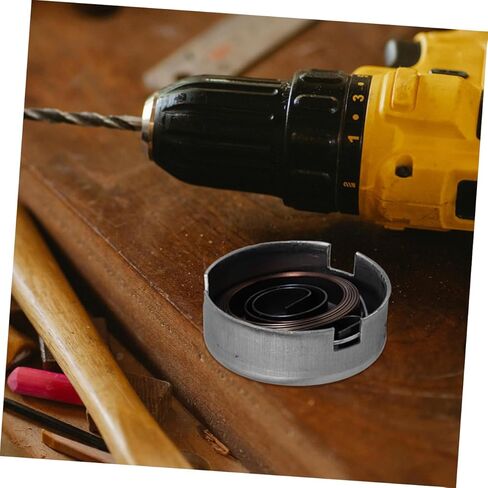 POPETPOP 1Set Drill Press Return Spring Assembly High Load Capacity Quill Feed Return Coil Spring for Versatile Compatibility and Easy Installation in Saudi Arabia