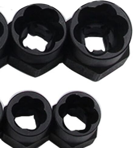 Jonlaki 10 Pcs Extractor Set with Strong Grip, Steel for Effective Nut and Removal Tool in Saudi Arabia