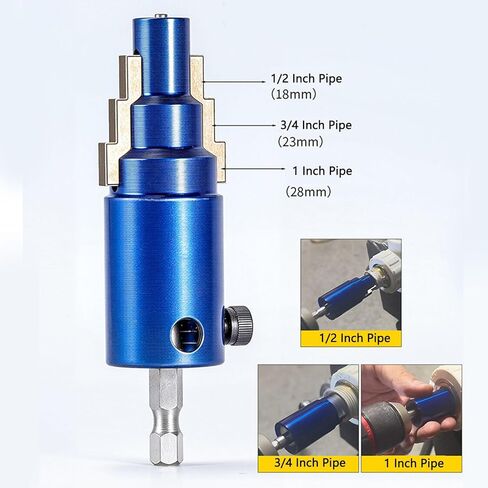 YWBL-WH مستخرج الأنابيب المكسورة، الأنابيب التالفة الصدئة ومزيل التركيب لأنابيب PVC CPVC PEX، مع ساق سداسية لإزالة صمام الزاوية in Saudi Arabia