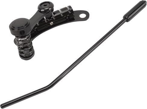 KIMISS Electric Guitar Vibrato Bridge Tailpiece - Zinc Alloy Tremolo Bridge Stop Bar Tailpiece for and SG Guitars (Black) in Saudi Arabia
