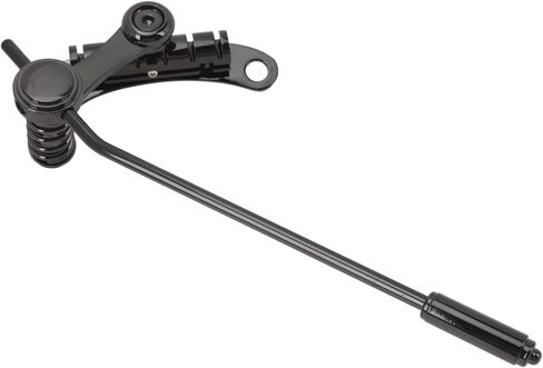 KIMISS Electric Guitar Vibrato Bridge Tailpiece - Zinc Alloy Tremolo Bridge Stop Bar Tailpiece for and SG Guitars (Black) in Saudi Arabia