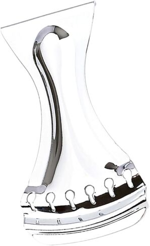 قطعة خلفية من الكروم لجيتار مكون من 6 أوتار، جزء بديل لجسر معدني قوي متوافق مع القيثارات الكهربائية والرنانة in Kuwait