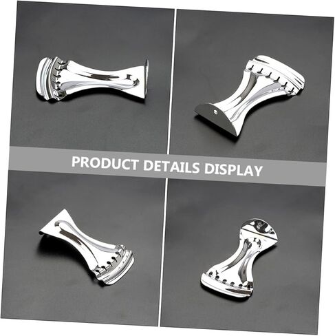 قطعة خلفية من الكروم لجيتار مكون من 6 أوتار، جزء بديل لجسر معدني قوي متوافق مع القيثارات الكهربائية والرنانة in Kuwait