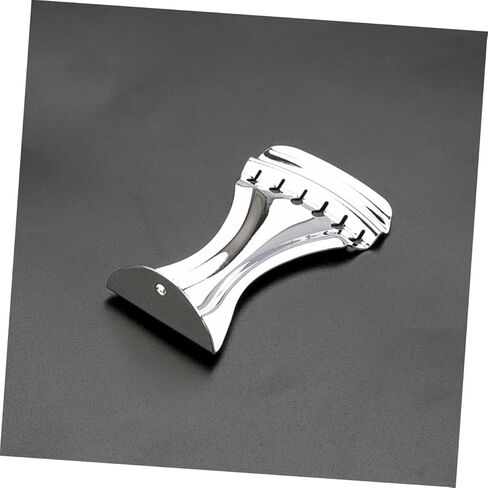 قطعة خلفية من الكروم لجيتار مكون من 6 أوتار، جزء بديل لجسر معدني قوي متوافق مع القيثارات الكهربائية والرنانة in Kuwait