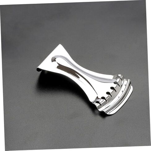 قطعة خلفية من الكروم لجيتار مكون من 6 أوتار، جزء بديل لجسر معدني قوي متوافق مع القيثارات الكهربائية والرنانة in Kuwait