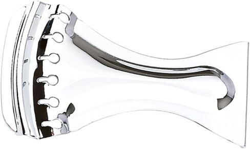 قطعة خلفية من الكروم لجيتار مكون من 6 أوتار، جزء بديل لجسر معدني قوي متوافق مع القيثارات الكهربائية والرنانة in Kuwait