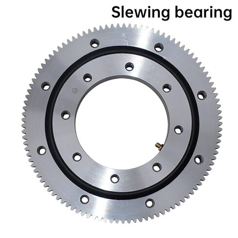 1PCS 011.10.120 80 * 174 * 27MM External Gear Type Rotary Support Turntable Bearing Bearing Modulus 2M Number of Gears 85 in Saudi Arabia