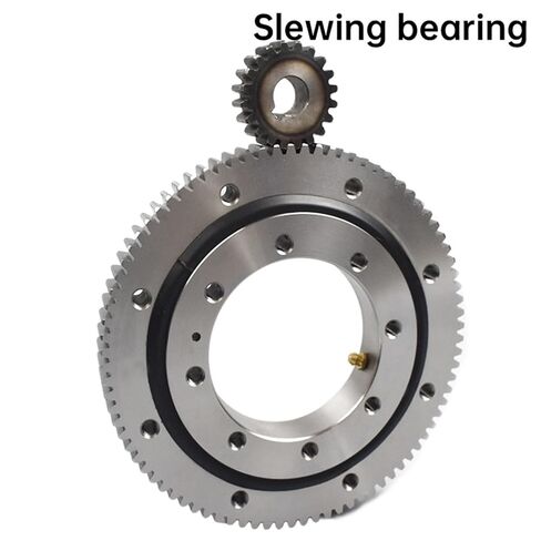1PCS 011.10.120 80 * 174 * 27MM External Gear Type Rotary Support Turntable Bearing Bearing Modulus 2M Number of Gears 85 in Saudi Arabia
