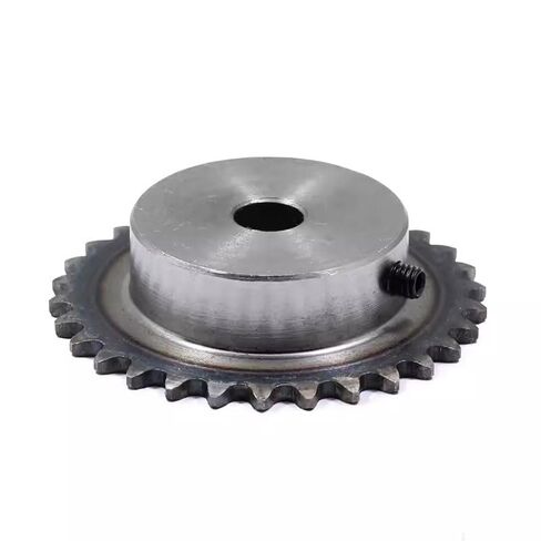 04C Sprocket 24Teeth Inner Hole 8/10/12/15mm 25H 45# Steel Table Wheel Finished Screw M5(10mm,11pcs 24 Teeth) in Saudi Arabia
