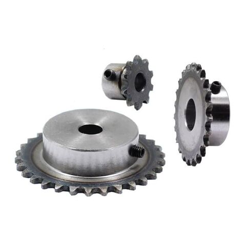 04C Sprocket 15Teeth Inner Hole 6/8/10/12/15mm 25H 45# Steel Table Wheel Finished Screw M5(6mm,9pcs 15 Teeth) in Saudi Arabia