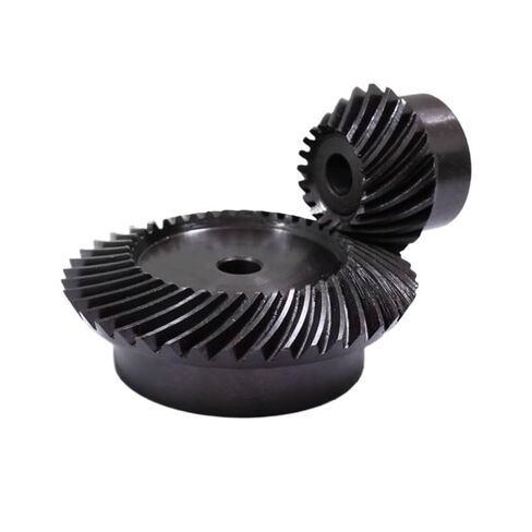 1 Set 45# Steel 1M 20T to 80T Spiral Bevel Gear Modulus : 4 90 Degrees Differential Gears Same Ratio Diameter 6mm 8mm Hole in Saudi Arabia