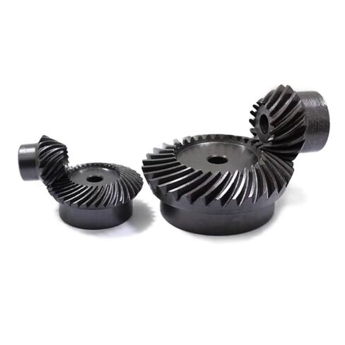 1 Set 45# Steel 1M 20T to 80T Spiral Bevel Gear Modulus : 4 90 Degrees Differential Gears Same Ratio Diameter 6mm 8mm Hole in Saudi Arabia