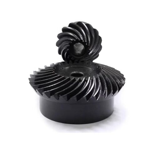 1 مجموعة 45 # الصلب 1 متر 20T إلى 80T ترس مخروطي حلزوني معامل: 4 90 درجة التروس التفاضلية نفس نسبة القطر 6 مللي متر 8 مللي متر حفرة in Kuwait