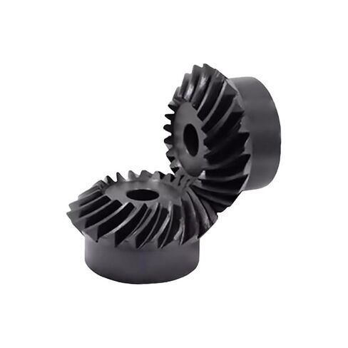 1 Set 45# Steel 1M 20T to 80T Spiral Bevel Gear Modulus : 4 90 Degrees Differential Gears Same Ratio Diameter 6mm 8mm Hole in Saudi Arabia