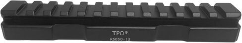 TPO 13 فتحة Picatinny Rail Riser Mount (0.5 بوصة/0.83 بوصة/1 بوصة ارتفاع)، 5.7 بوصة رؤية من خلال Picatinny Riser Mount للنقاط الحمراء والنطاقات والبصريات والمصابيح الكاشفة in Kuwait