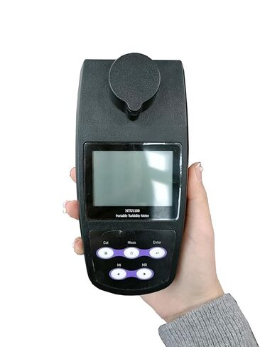 Water Turbidimeter Handheld Turbidity Meters with Standard Calibration Solution 100 Groups Storage Measuring Range 0 to 1100 NTU 0 to 275 EBC 0 to 9999 ASBC in Saudi Arabia
