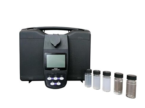 Water Turbidimeter Handheld Turbidity Meters with Standard Calibration Solution 100 Groups Storage Measuring Range 0 to 1100 NTU 0 to 275 EBC 0 to 9999 ASBC in Saudi Arabia