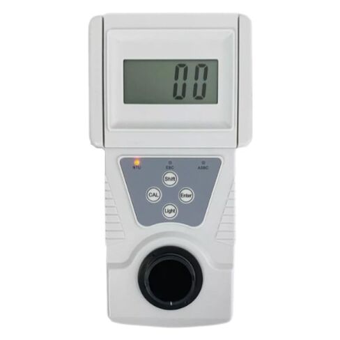 Turbidity Measurement Digital Turbidity Meter with Measuring Range 0 to 200 NTU Measuring Principle 90° Scattered Light Minimum Indication 0.1 NTU Formazine Standard Turbidity Solution in Saudi Arabia