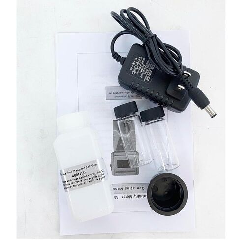 Turbidity Measurement Digital Turbidity Meter with Measuring Range 0 to 200 NTU Measuring Principle 90° Scattered Light Minimum Indication 0.1 NTU Formazine Standard Turbidity Solution in Saudi Arabia