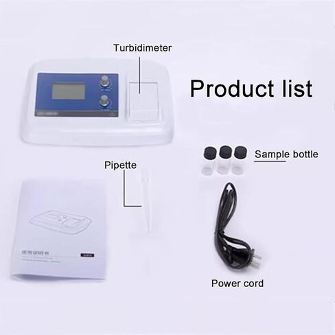 Digital Turbidity Meter, High Accuracy Water Turbidity Analyzer Tester, Handheld Turbidimeter for Lab, Swimming Pool Lakes in Saudi Arabia
