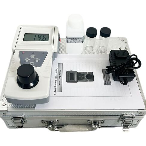 Water Turbidity Meters Turbidity Testing Equipment with Formazine Standard Turbidity Solution Measuring Range 0 to 200 NTU Measuring Principle 90° Scattered Light Minimum Indication 0.1 NTU in Kuwait