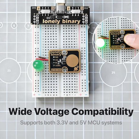 وحدة تبديل لمس TTP223 مكونة من 12 قطعة، إصدار ذهبي، مستشعر لمس سعوي TTP223 KIT، طلاء ذهبي ممتاز خالٍ من الرصاص متوافق مع Arduino IDE، Raspberry Pi Pico، ESP32-S3 in Kuwait