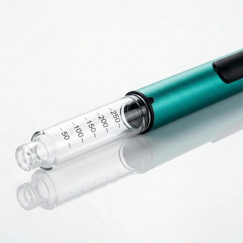 حاقن قلم الببتيد 80 وحدة، أقلام الببتيد V1 القابلة لإعادة الاستخدام لخراطيش 3 مل - للاستخدام اليومي مع مكبس ناعم وحقيبة سفر، توافق عالمي، يتضمن 50 وسادة إعداد، أخضر in Kuwait