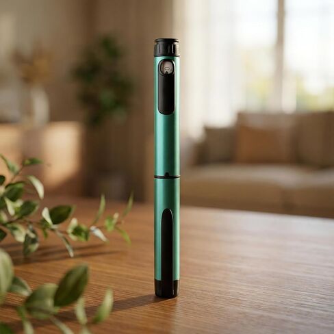 حاقن قلم الببتيد 80 وحدة، أقلام الببتيد V1 القابلة لإعادة الاستخدام لخراطيش 3 مل - للاستخدام اليومي مع مكبس ناعم وحقيبة سفر، توافق عالمي، يتضمن 50 وسادة إعداد، أخضر in Kuwait