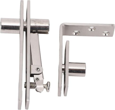 Dioche Degree Rotation Pivot Heavyduty Concealed Door Hinges - 300LBS Loadbearing Stainless Steel Door Hinges, Suitable for Various Scenarios Such As Bookshelves, Durable and in Saudi Arabia