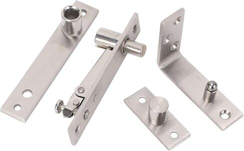 Dioche Degree Rotation Pivot Heavyduty Concealed Door Hinges - 300LBS Loadbearing Stainless Steel Door Hinges, Suitable for Various Scenarios Such As Bookshelves, Durable and in Saudi Arabia