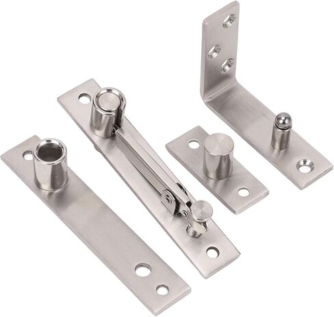 Dioche Degree Rotation Pivot Heavyduty Concealed Door Hinges - 300LBS Loadbearing Stainless Steel Door Hinges, Suitable for Various Scenarios Such As Bookshelves, Durable and in Saudi Arabia