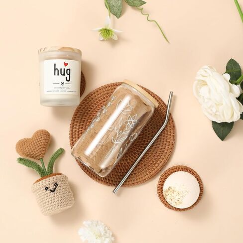 هدايا الرعاية الذاتية للنساء - حزمة فاخرة مع 50 "x70" بطانية مريحة متبكلة ، جوارب غامضة ، شمعة الصويا ، ديكور عباد الشمس | عيد ميلاد ، أفكر فيك ، احصل على هدايا جيدة | أمي ، صديقة ، أفضل صديق in Kuwait