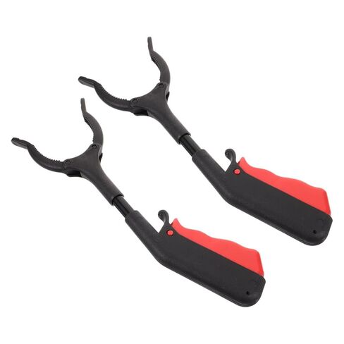 2 قطعة أداة منتزع القمامة الحديدية الثقيلة 28 سنتيمتر مقبض طويل مشبك منتقي القمامة المحمول لورق النفايات ولاقط الحطام الخارجي in Kuwait