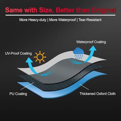 غطاء طاولة Zettum Ping Pong - غطاء تنس الطاولة مقاوم للماء وشديد التحمل، أغطية 600D لتنس الطاولة، أغطية طاولات داخلية وخارجية تناسب طاولات عالمية مقاس 9 × 5 أقدام قابلة للطي والطاولات المسطحة in Kuwait