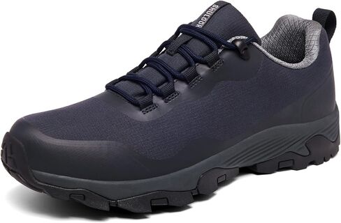 SHULOOK Waterproof Hiking Shoes for Men,Lightweight Anti-Slip Outdoor Trekking Shoe in Kuwait