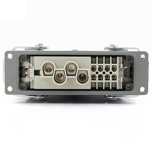 Rectangular Heavy Duty Connector HDC-HK-4/8 12 Core Pins Waterproof Industrial Tool Socket 80A+16A 500V(Lateral line) in Saudi Arabia