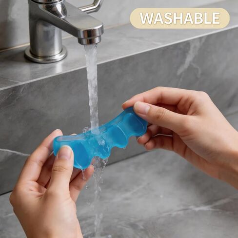 4 قطع فواصل لأصابع القدم للنساء والرجال، فواصل أصابع القدم من السيليكون بدرجة طبية، وتخفيف الورم ودعم الباديكير، ومكواة فرد أصابع اليوغا للعناية اليومية بألم القدم in Kuwait