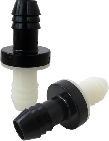 2-Pack مضمنة فراغ الشائكة صمام فحص اتجاه واحد، 3/8 "10 مم الفرامل الداعم ABS المكونات في صمام عدم العودة للوقود الغاز الهواء السائل بواسطة YTXXDEUS in Kuwait