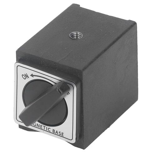 Magnetic Base Holder Bed On/Off Switch 33 Lb Holding Power M5 Threaded Dial Dial Indicator Holder for Mechanical Indicators (No Adjustment Arm) in Kuwait