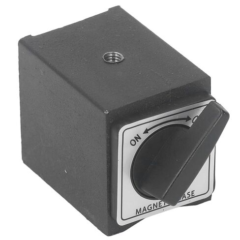 Magnetic Base Holder Bed On/Off Switch 33 Lb Holding Power M5 Threaded Dial Dial Indicator Holder for Mechanical Indicators (No Adjustment Arm) in Kuwait