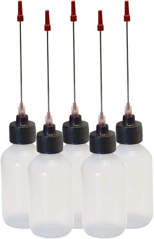 منتجات ليبرتي 5-2oz زجاجات ضغط بلاستيكية 3 "أدوات تطبيق غير القابل للصدأ in Kuwait