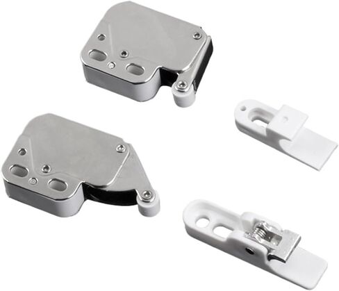 1 قطعة باب الخزانة مشبك نوع الذاتي قفل انتعاش جهاز دباسة شكل الفيل جذع نمط الاصطدام حبة (سبائك مشبك-1 قطعة) in Kuwait