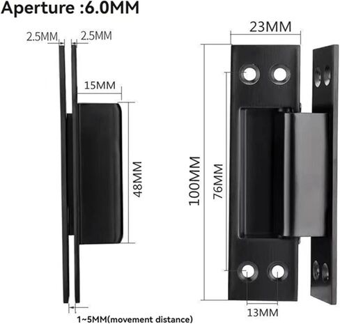B03C-4 بوصة باب مخفي مع خشب ومفصلة من الفولاذ المقاوم للصدأ in Kuwait