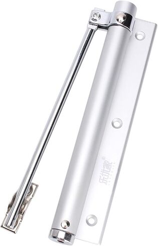 1 قطعة باب قابل للتعديل أقرب قوة الربيع واحد سطح شنت إغلاق النار تصنيف الأجهزة 180*165*53 مللي متر (فضي) in Kuwait