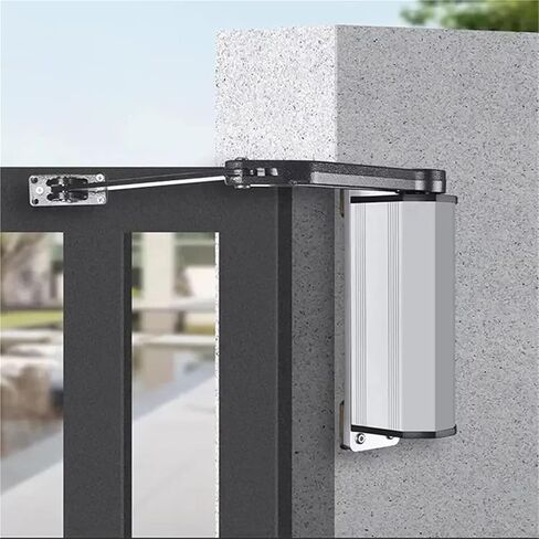 Heavy Duty Outdoor Waterproof Remote Control Side-Mounted Curved Arm Door Closer Suitable for 120kg Doors in Saudi Arabia