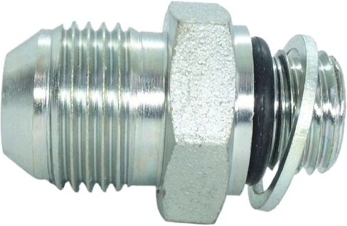 1 Piece Hydraulic Fitting 1/2 Male JIC (3/4"-16) X M14 x 1.5 Male Metric Straight Adapter in Saudi Arabia
