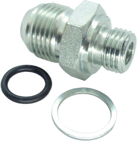 1 Piece Hydraulic Fitting 1/2 Male JIC (3/4"-16) X M14 x 1.5 Male Metric Straight Adapter in Saudi Arabia