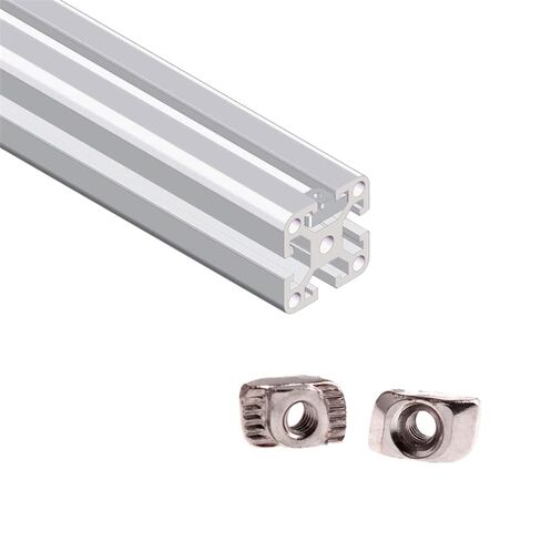 تتبع كتل الجوز. صامولة منزلق T Track، صامولة T منزلق، 100 قطعة من صامولة T منزلق M3 M4 M5 لـ 20 سلسلة T-Slot T-nut، منزلق T-Slot Head Hammer Drop in Nut، موصل الألومنيوم النتوء الشخصي Hamme in Kuwait