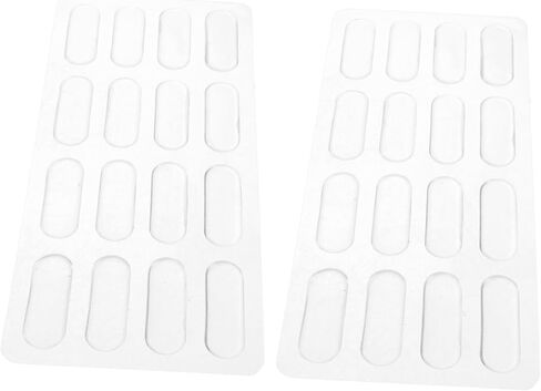 Housoutil 2Pcs Silicone Cabinet Door Bumper Strips Collision Drawer Pads Versatile Furniture Protection Strong Adhesion Non Slip Design for Safe Home in Saudi Arabia