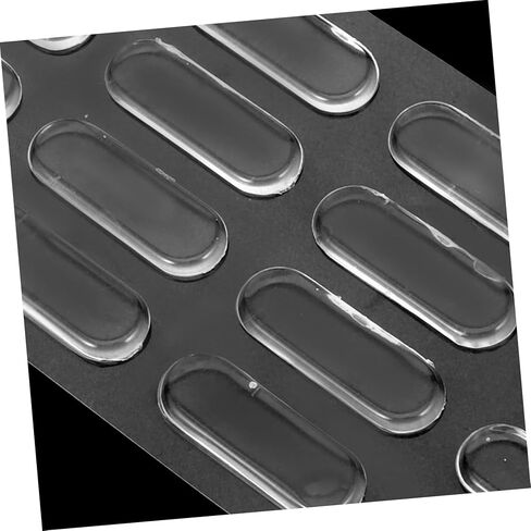 Housoutil 2Pcs Silicone Cabinet Door Bumper Strips Collision Drawer Pads Versatile Furniture Protection Strong Adhesion Non Slip Design for Safe Home in Saudi Arabia